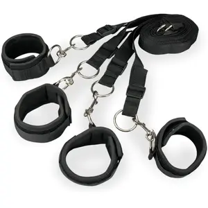 Attaches de lit BDSM poignets et chevilles Four Corners