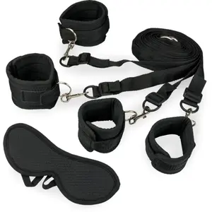 Attaches de lit BDSM et masque pour les yeux Blind Trust