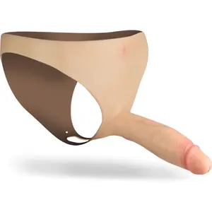 Gode ceinture creux réaliste seconde peau 20,0cm Luther pas cher
