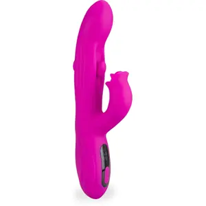 Vibromasseur rabbit massages et langue Poppy pas cher