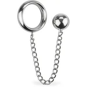 Anneau ring et boule anale en métal Perfect Match pas cher