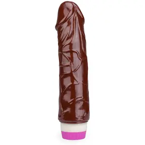 Gode godemichet réaliste vibrant black flexible gode vaginal ou anal h... pas cher