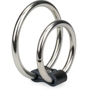 Double anneau cockring métal