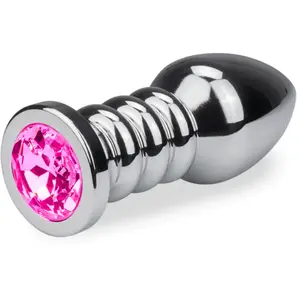 LOVE AND VIBES Bijou anal rosebud annelé XL - 8 coloris pas cher