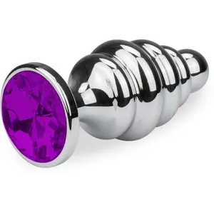 LOVE AND VIBES Bijou anal rosebud torsadé L - 8 coloris