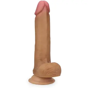 Gode godemichet 100% réaliste silicone liquide double couche gode vagi...
