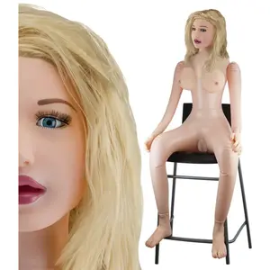 LOVE AND VIBES Poupée gonflable blonde suceuse assise AmélieVendu parlove-and-vibes