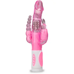 LOVE AND VIBES Vibro rabbit rotatif triple pénétration