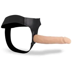 LOVE AND VIBES Gode harnais orientable silicone XXL
