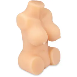 LOVE AND VIBES Poupée sexuelle buste masturbateur réaliste 1,6kg vagin anus pas cher