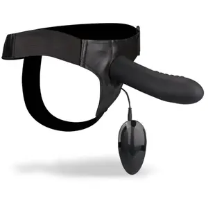 LOVE AND VIBES Gode ceinture creux en silicone vibrant large