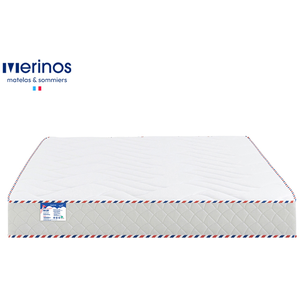 Matelas Ressorts ensachés 180x200 cm MERINOS PAPA LOUP 2 pas cher