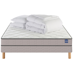 Matelas + sommier Mousse 160x200 cm BULTEX RUN FULL PACK 2 pas cher