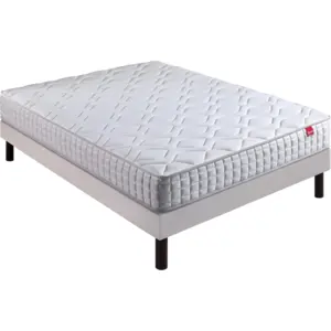 Ensemble matelas et sommier Distinct 3, EPEDA 140 x 190 cm  pas cher