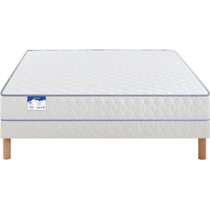 Matelas + sommier Ressorts 140x190 cm MERINOS SUPER DUO 2 pas cher