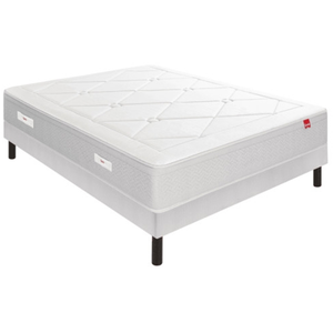 Comparateur de prix : Ensemble Epeda LECHAPPEE + Sommier Escale + Pieds 200x200 Ressorts