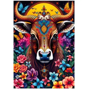 Alipson Puzzle La Vache et le Secret des Fleurs pas cher