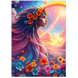 Alipson Puzzle La fille Arc-en-Ciel pas cher