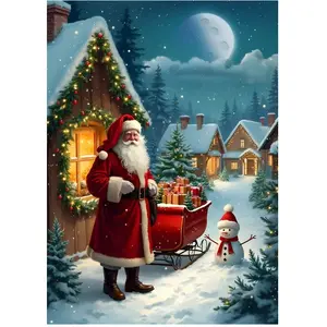 Alipson Puzzle Tournée de Noël pas cher