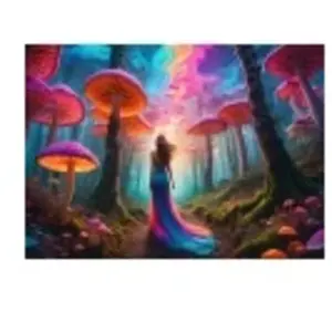 Alipson Puzzle Fantaisie forestière pas cher