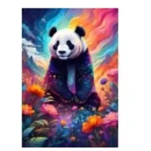Alipson Puzzle Panda Coloré pas cher
