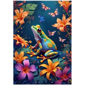 Alipson Puzzle La Grenouille et le Bal des Papillons pas cher