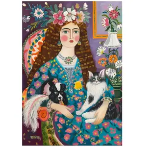 Alipson Puzzle La Dame aux Animaux pas cher