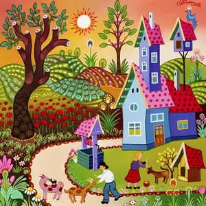 Alipson Puzzle Poppie Garden pas cher
