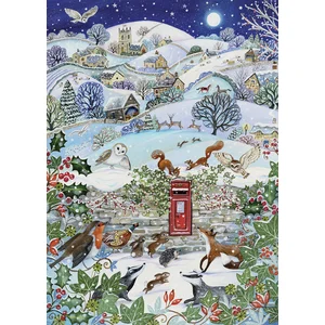 Alipson Puzzle Village par une Nuit d'Hiver pas cher