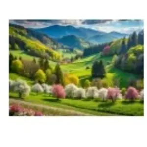 Alipson Puzzle Promenade au Printemps pas cher