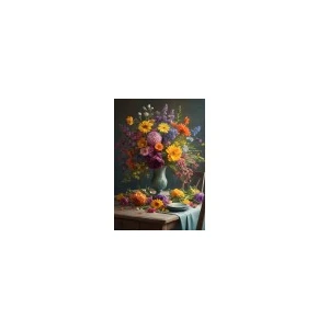 Flower Bouquet 1000 Pièces  Alipson Puzzle pas cher