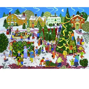 Fête de l'Arbre de Noël 1000 Pièces Alipson Puzzle pas cher