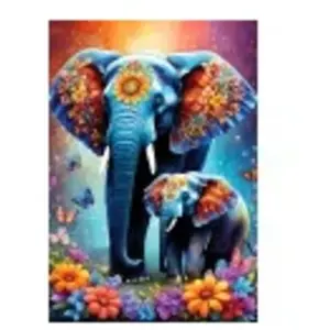 Elephants - Maternal Love Collection 1000 Pièces Alipson Puzzle pas cher