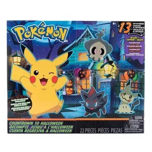 Pokemon - Calendrier De L'avent Halloween 13 Cadeaux - Figurines 5 Cm ... pas cher