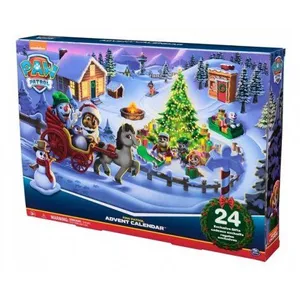 Calendrier de l Avent Pat Patrouille Noel 2024 Aventures d Hiver Figur... pas cher