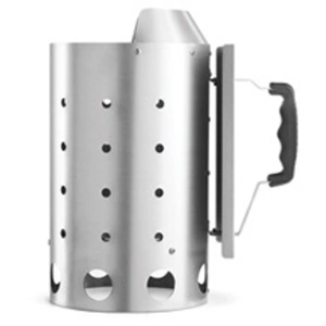 Pack Barbecue à charbon PRO 605 CSS - Inox + Cheminée pas cher