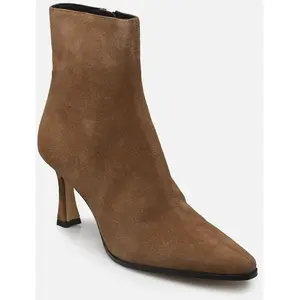 Bottines n°713 - Suède - Mocha par Rivecour Marron 40 Femme