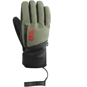 Picture Organic Clothing - Madson Gloves - Gants ski homme Olivine - US 7 pas cher