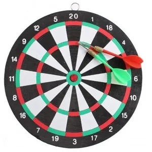Comparateur de prix : Jeu de Fléchettes avec cible recto verso et 2 fléchettes