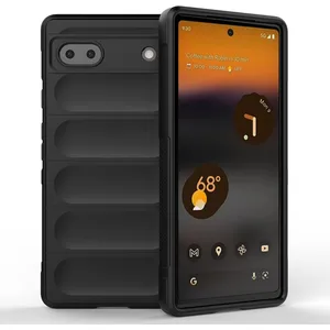 NOVAGO Coque AirBag pour Google Pixel 6a 5G- Résistance ultime chocs et casses (Noir) pas cher