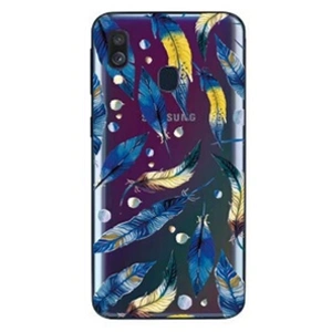 NOV@GO Coque pour Samsung Galaxy A40 - Souple Solide Anti Choc avec Im...