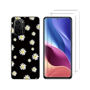 Comparateur de prix : NOVAGO Coque pour Xiaomi Mi 11i 5G / Xiaomi Poco F3 6.67 et 2 Verres Trempé [Paquerettes]