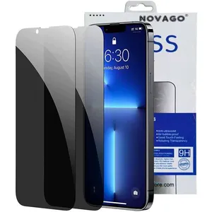 NOVAGO Pour iPhone 13 Pro Max et iPhone 14 Plus (6.7'') - 2 Films vitr... pas cher