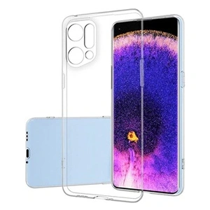 Non communiqué Coque transparente silicone souple solide pour Oppo Find X5 5G [] pas cher