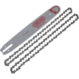 Jardiaffaires - Combo Oregon guide 40cm 163SFHD025 + 2 chaines 75DPX06...Vendu paramazon