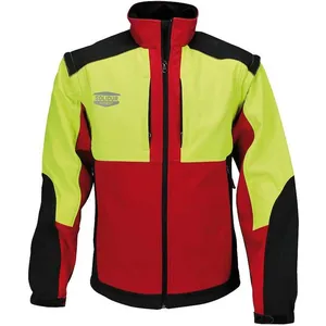 Jardiaffaires Veste Softshell rouge multi-activités Solidur woda-re taille xl pas cher