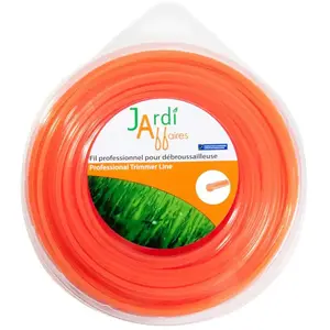 JARDIAFFAIRES Fil de débroussailleuse professionnel Rond 2.7 mm x 70 mètresVendu paramazon