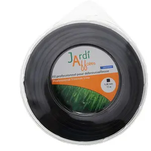 JARDIAFFAIRES Fil pour débroussailleuse professionnel Extra Pro Carré 5mm x 17 mètresVendu paramazon