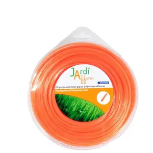 Comparateur de prix : Jardiaffaires Fil Professionnel pour débroussailleuse étoile 2mm x 15 mètres