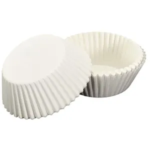 Non communiqué Lot de 100 Caissettes de Cuisson Papier 4cm Blanc